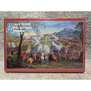 F.X. Schmid 1500 Piece Puzzle Battle Of Culloden New Sealed